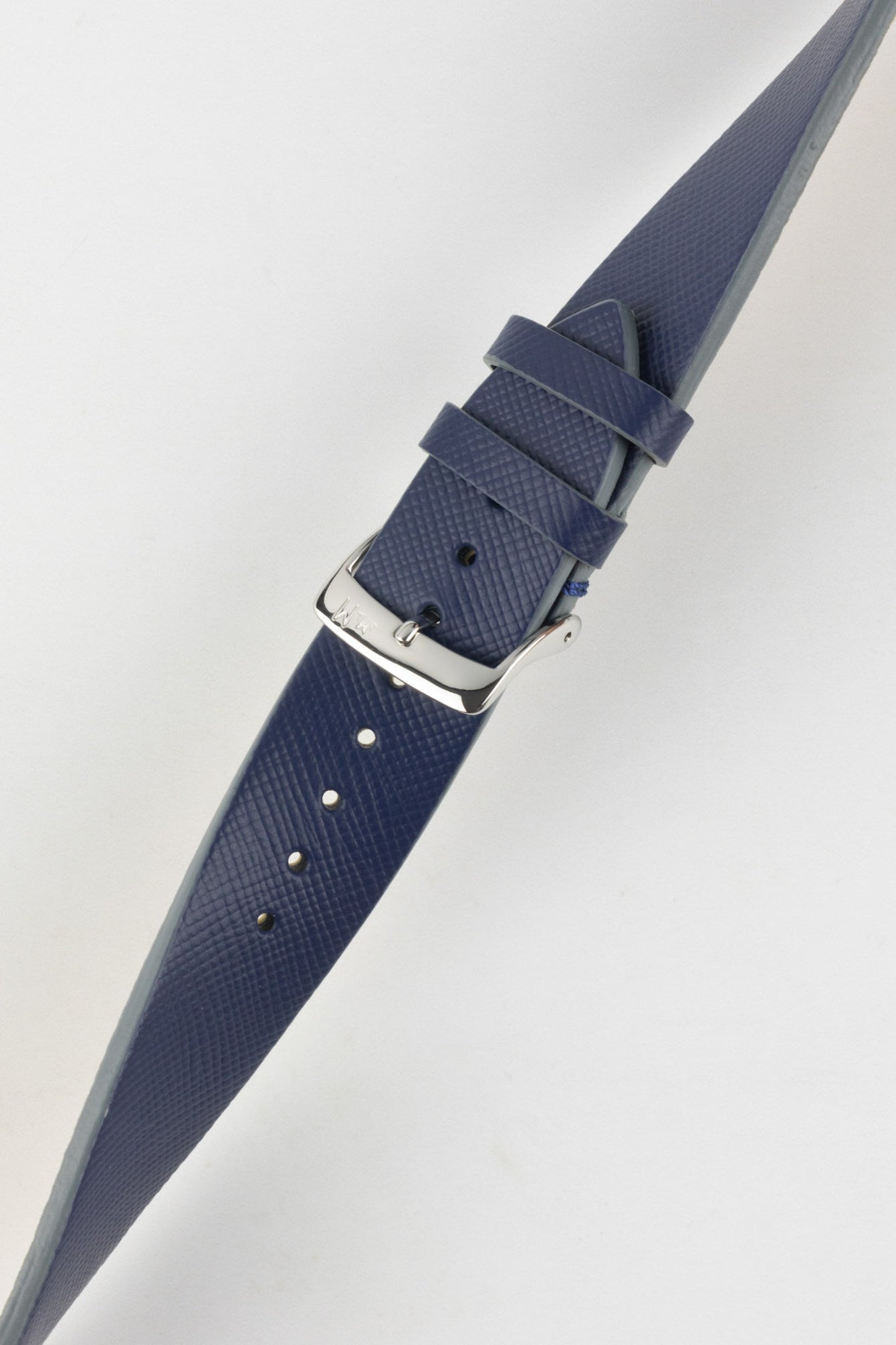 Morellato ZANTE Recycled Leather-Fibre Watch Strap in BLUE