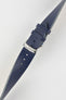 Morellato ZANTE Recycled Leather-Fibre Watch Strap in BLUE