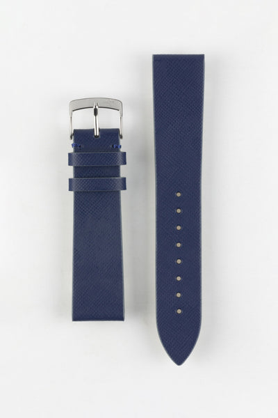 Morellato ZANTE Recycled Leather-Fibre Watch Strap in BLUE