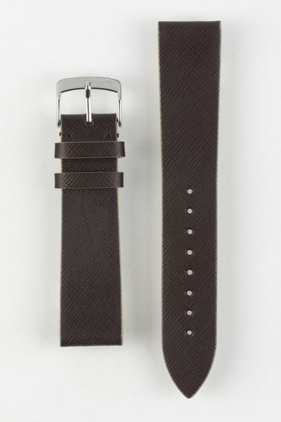 Morellato ZANTE Recycled Leather-Fibre Watch Strap in BROWN