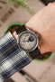 Morellato ZANTE Recycled Leather-Fibre Watch Strap in BROWN