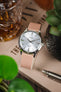 Morellato ZANTE Recycled Leather-Fibre Watch Strap in ROSE