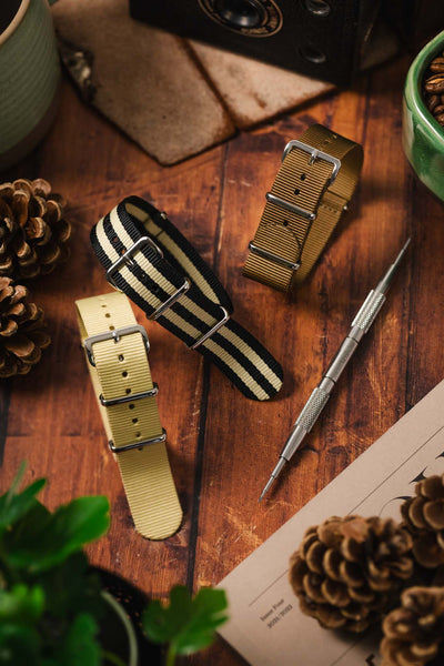 Neutral Nylon Watch Strap Bundle