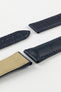 Photo Showing ends of Omega Watch Strap, image shows deployment end and tang with the springbar holes. Product code 98000412
