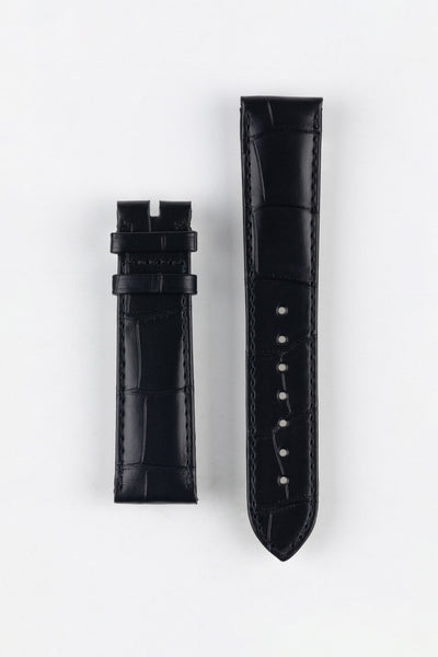 OMEGA Genuine Alligator 20mm Watch Strap in BLACK – 98000413