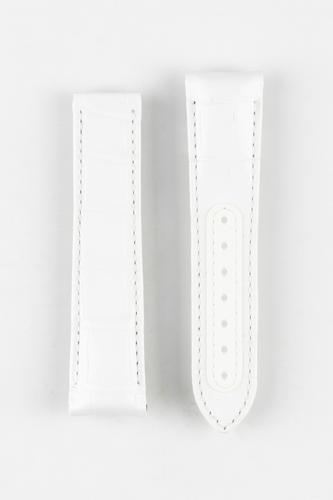 OMEGA White Side of The Moon | Alligator | WatchObsession – Watch
