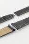 Photo Showing ends of Omega Watch Strap, image shows deployment end and tang with the springbar holes. Product code CUZ0057771