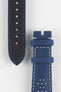 OMEGA CUZ010011 Seamaster Olympic 20mm Leather Watch Strap - BLUE