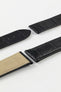 Photo Showing ends of Omega Watch Strap, image shows deployment end and tang with the springbar holes. Product code CUZ03184