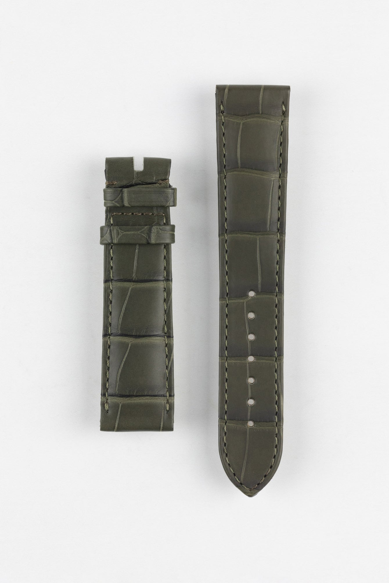 OMEGA CUZ014061 Speedmaster 20mm Alligator Watch Strap KHAKI