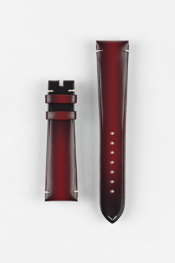 Omega Speedmaster 57 Leather Strap | Burgundy | WO UK – Watch 