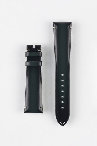 OMEGA CUZ015669 Speedmaster 57 Vintage Style 20mm Leather Watch Strap - DARK GREEN