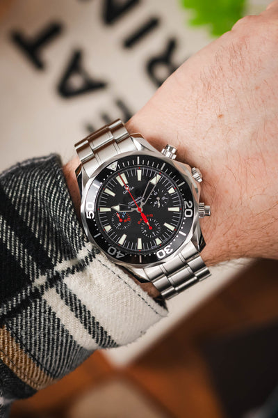 OMEGA Seamaster Chrono Regatta Racing 44mm - Black Dial