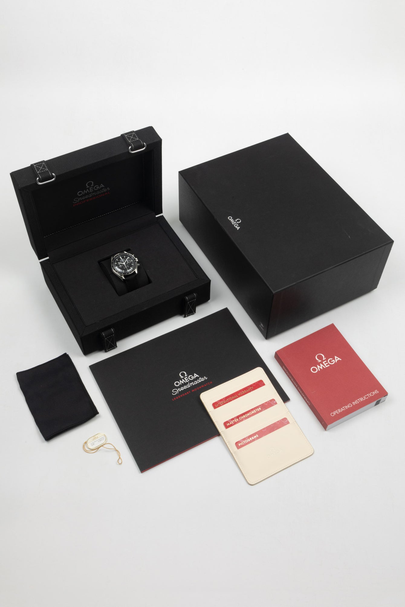 OMEGA Speedmaster Professional Moonwatch 42mm - Black Hesalite Dial