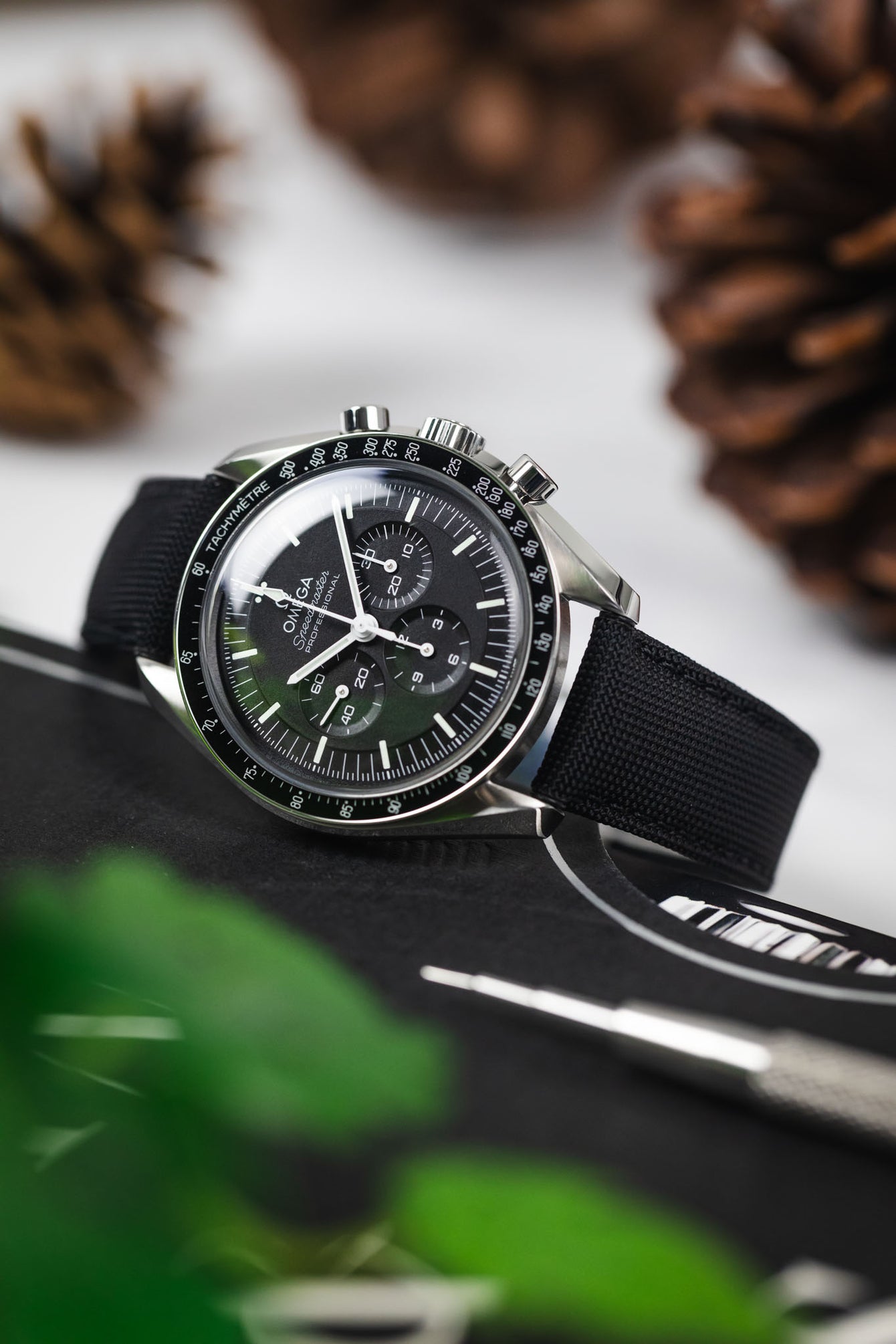 OMEGA Speedmaster Professional Moonwatch 42mm - Black Hesalite Dial