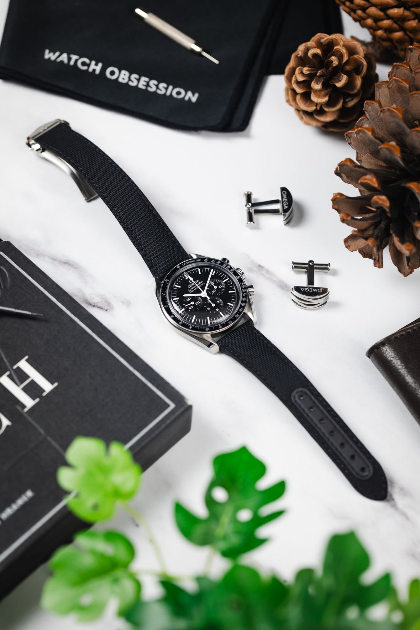 OMEGA Speedmaster Professional Moonwatch 42mm - Black Hesalite Dial