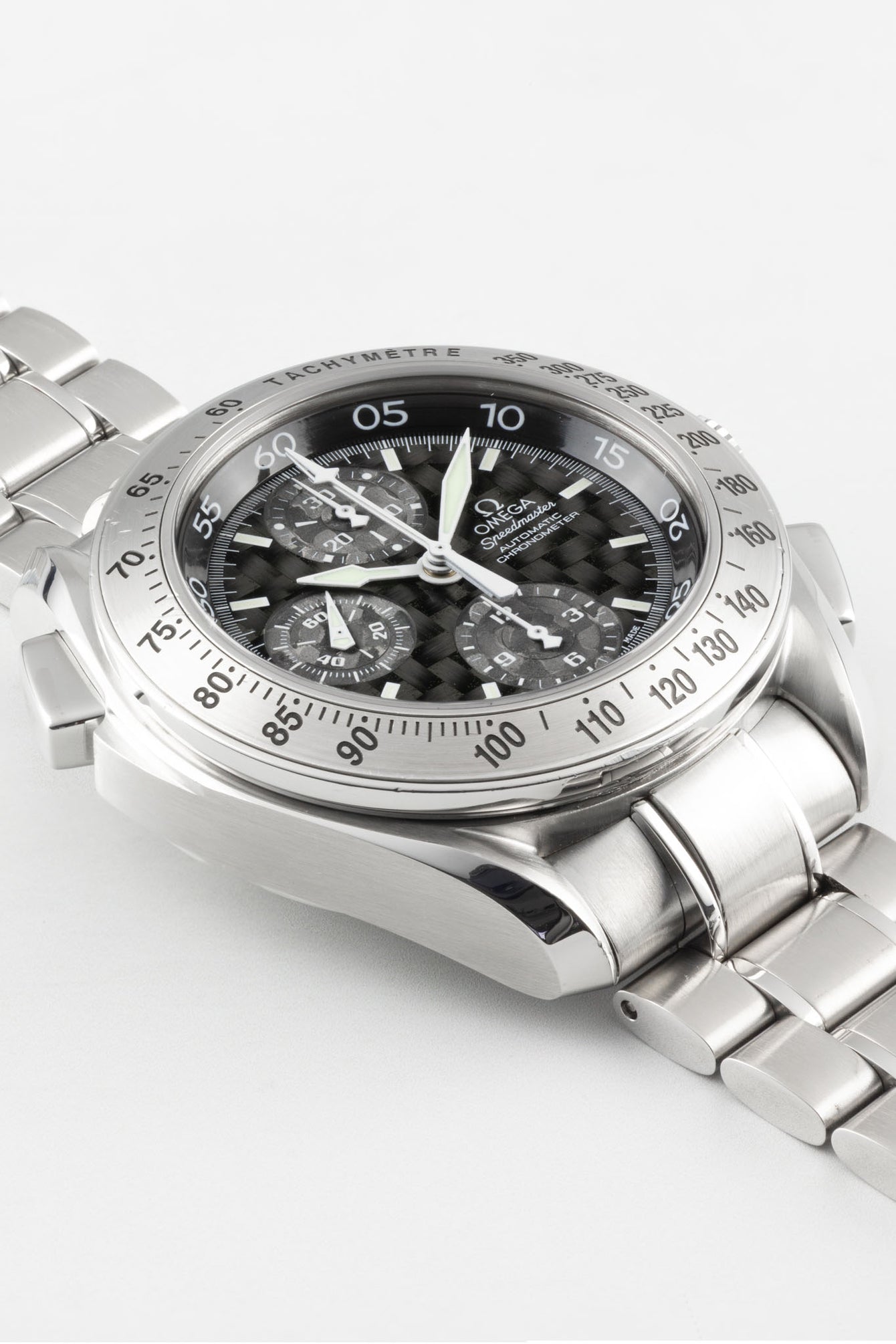 OMEGA Speedmaster Split-Seconds Chrono Carbon Dial -  42.25mm