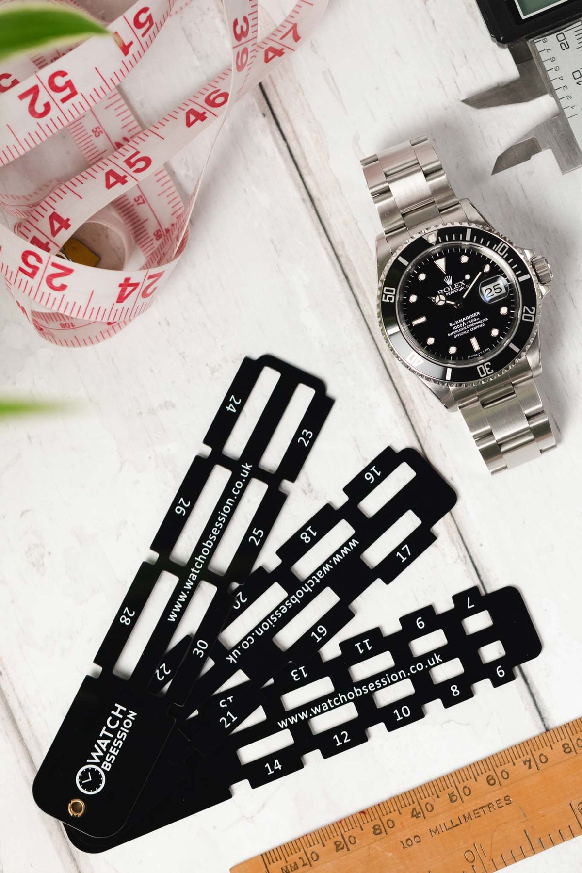 Watch And Ruler Watch Strap Ruler | WatchObsession UK – Watch Obsession