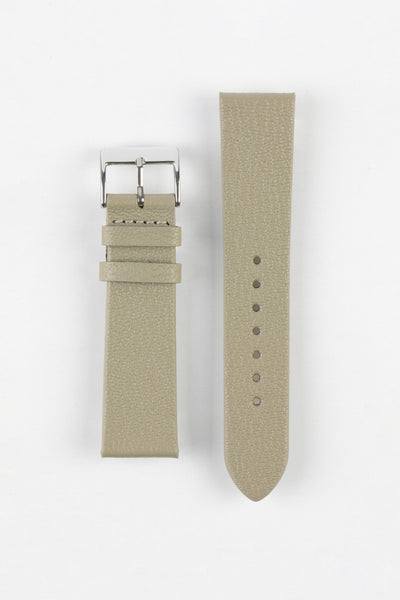 Pebro BILLY Genuine Goatskin Leather Watch Strap in GREY