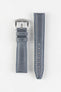 Pebro CADW Padded Vintage Leather Watch Strap in DENIM BLUE