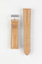 Pebro CADW DISTRESSED Padded Vintage Leather Watch Strap in SAND