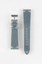 Pebro LEGACY Vintage Calfskin Leather Watch Strap in BLUE