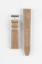 Pebro RUSTIC Vintage Leather Watch Strap in SAND