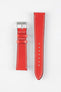 Pebro VIBRANT Genuine Leather Watch Strap in RED