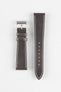 Pebro VINTAGE Leather Watch Strap in DARK BROWN