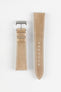 Pebro VINTAGE Leather Watch Strap in SAND