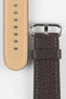 RIOS1931 CONNECT Buffalo Leather Watch Strap for 42 / 44 / 45mm / Ultra Apple Watch in MOCHA