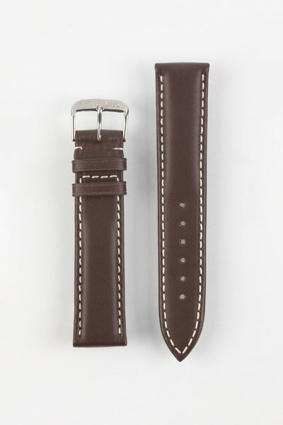 RIOS1931 DEEP SEA Hydrophobic Leather Watch Strap in MOCHA