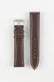 RIOS1931 DEEP SEA Hydrophobic Leather Watch Strap in MOCHA