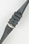 RIOS1931 DERBY Genuine Vintage Leather Watch Strap in STONE GREY