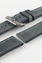 RIOS1931 DERBY Genuine Vintage Leather Watch Strap in STONE GREY