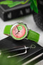RIOS1931 FRENCH Leather Watch Strap in APPLE GREEN