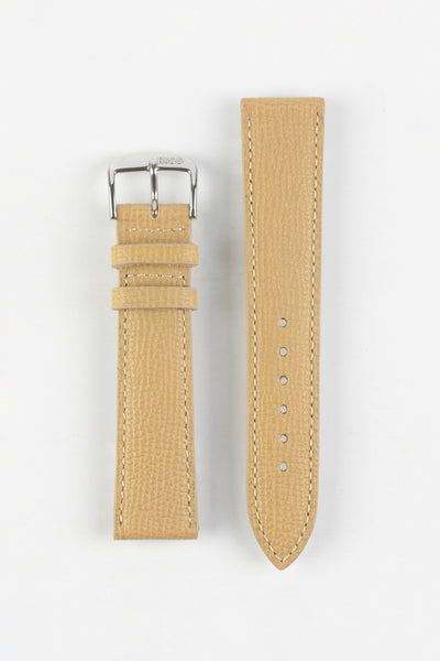 RIOS1931 FRENCH Leather Watch Strap in CASHMERE