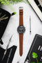 RIOS1931 FRENCH Leather Watch Strap in COGNAC