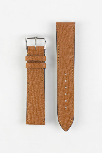 RIOS1931 FRENCH Leather Watch Strap in HONEY