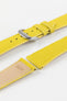 RIOS1931 FRENCH Leather Watch Strap in YELLOW