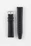 RIOS1931 HAVANA Genuine Pigskin Leather Watch Strap in BLACK