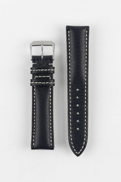 RIOS1931 MONTANA Buffalo Watch Strap in BLACK
