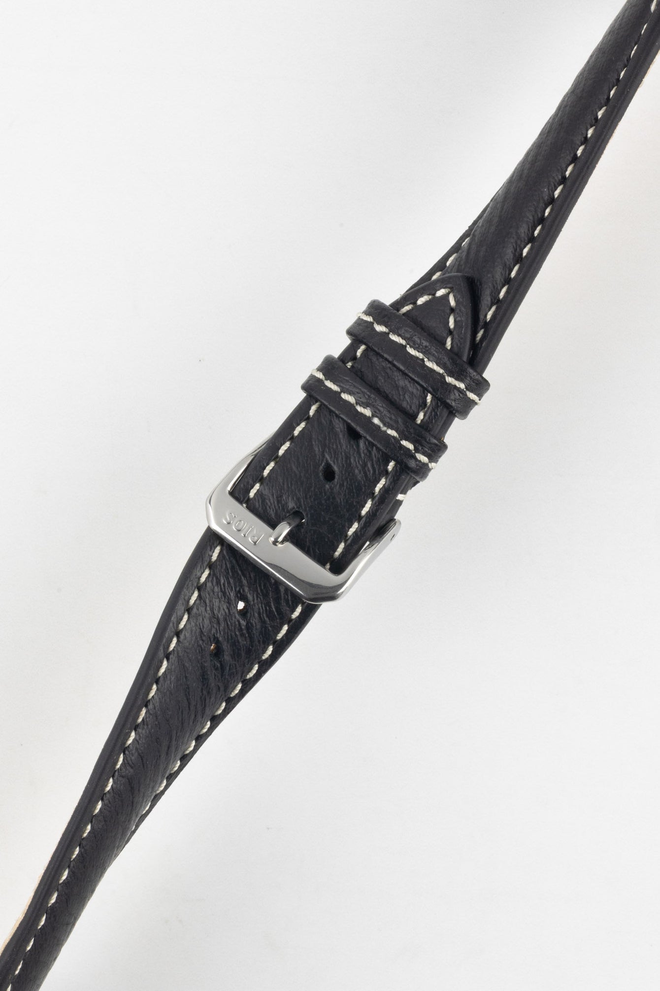 RIOS1931 MONTANA Buffalo Watch Strap in BLACK