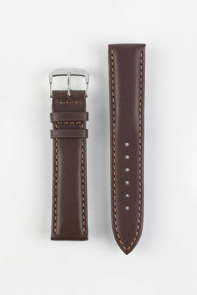 RIOS1931 OFF SHORE Hydrophobic Leather Watch Strap in MOCHA