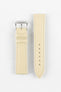 RIOS1931 TOSCANA Square-Padded Calfskin Leather Watch Strap in SAND