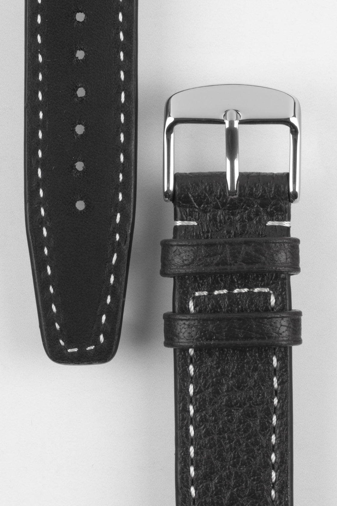 RIOS1931 TYPHOON Genuine Buffalo Leather Watch Strap in Black – Watch ...