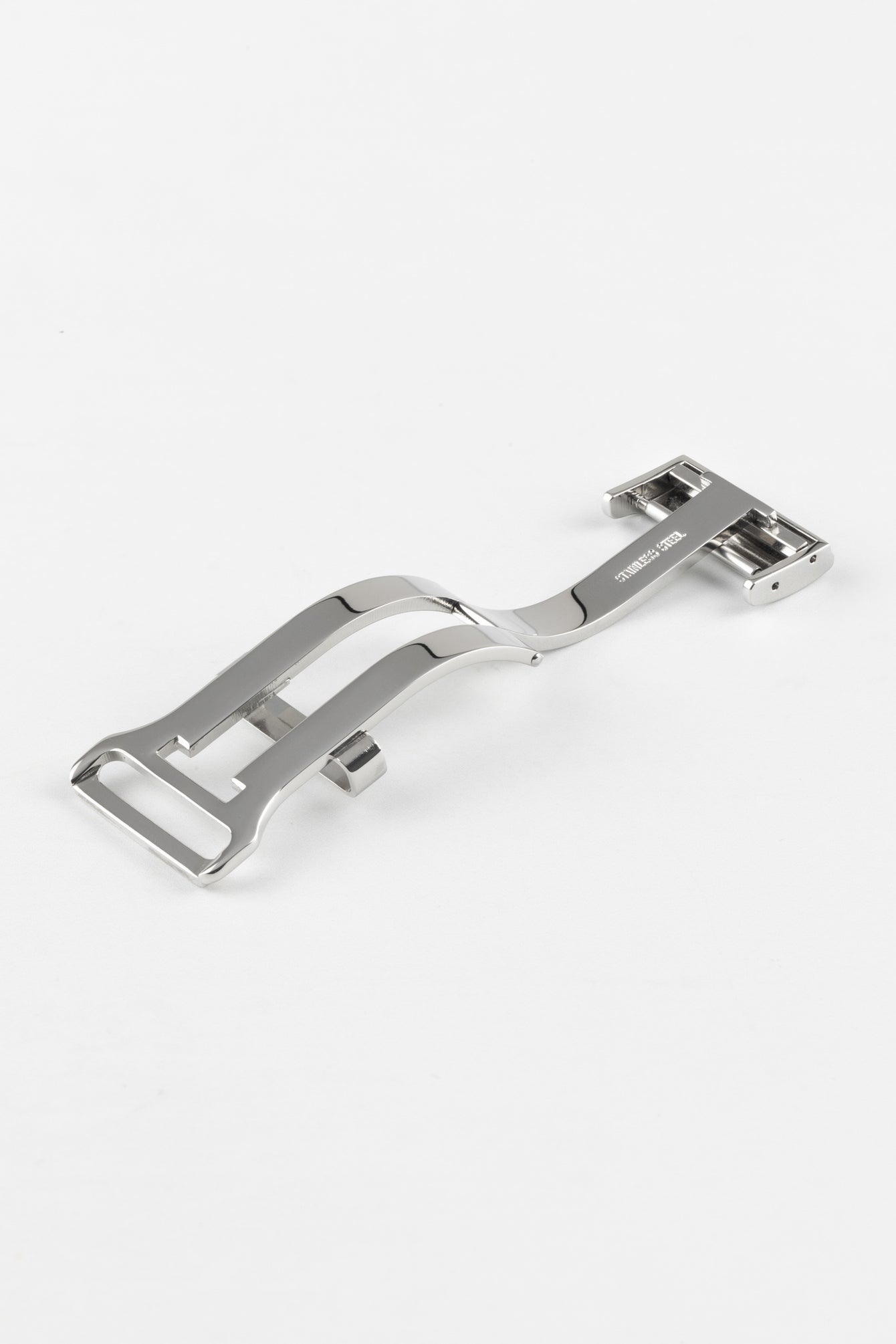 Polished Folding Deployment Clasp for Breitling Watch Straps