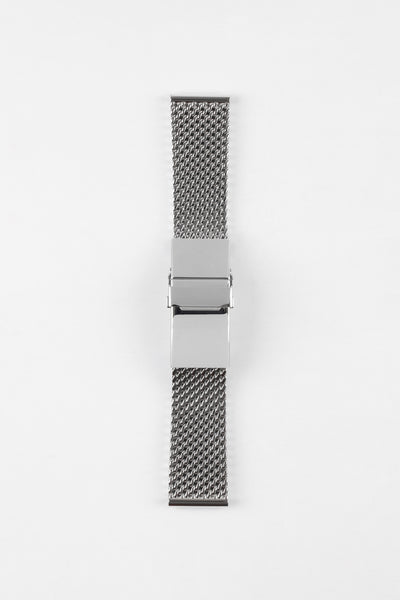 Staib 2785 Premium Milanaise 316L Stainless Steel Mesh Watch Bracelet - POLISHED SILVER