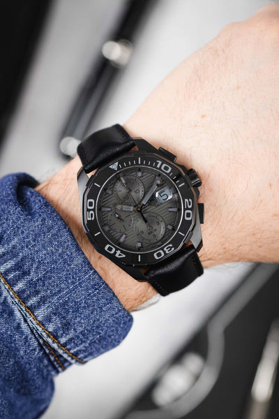 TAG HEUER Aquaracer 300m - Black Phantom 43mm- Titanium