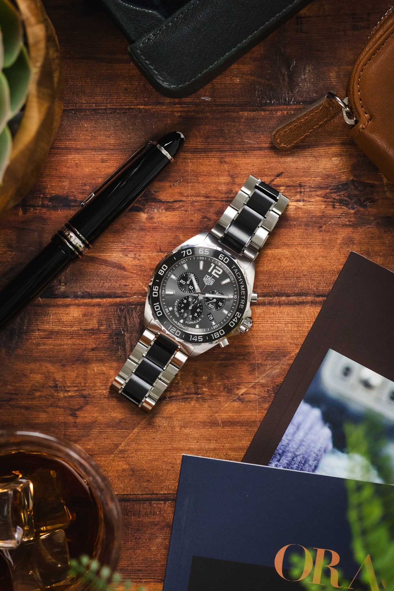 TAG HEUER Formula 1 Quartz Watch – Grey Sunray Brushed Dial 43mm